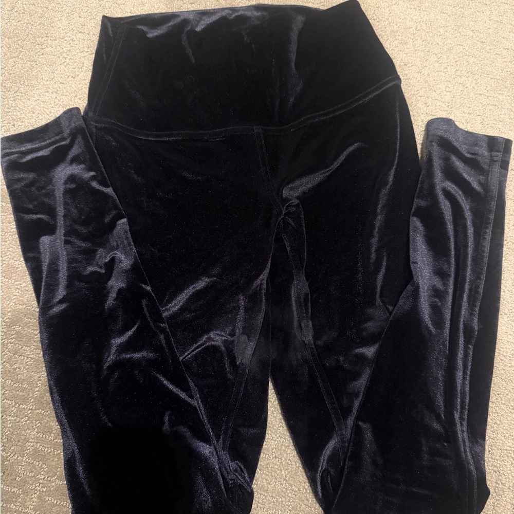 lululemon athletica Black Velvet Pants